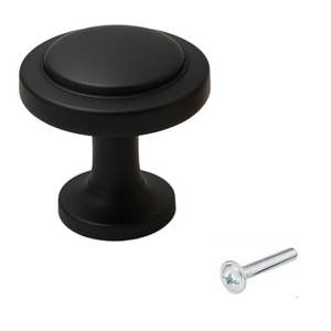 Deurknop Memphis 32 mm Zwart