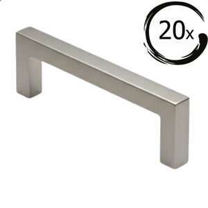 20X Handgreep Dallas 160 mm RVS