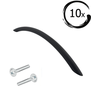 10X Handgreep Chicago 160 mm Zwart