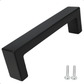 10X Handgreep 128mm RVS Zwart – Atlanta - BY MJM - GMJ05-10