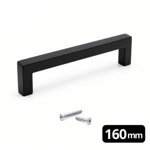 Handgreep 160mm Zwart – Dallas