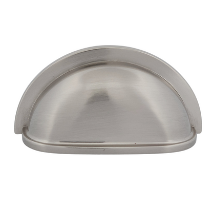 Komgreep Columbia 76 mm Geborsteld Nikkel