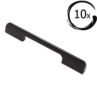 10X Handgreep Seattle 128 / 160  mm Aluminium Zwart