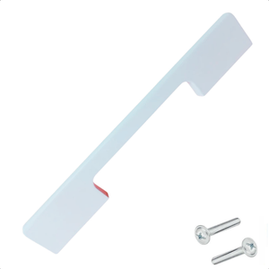 Handgreep Seattle 128 mm Aluminium Wit