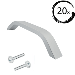 20X Handgreep Tulsa 128 mm Aluminium