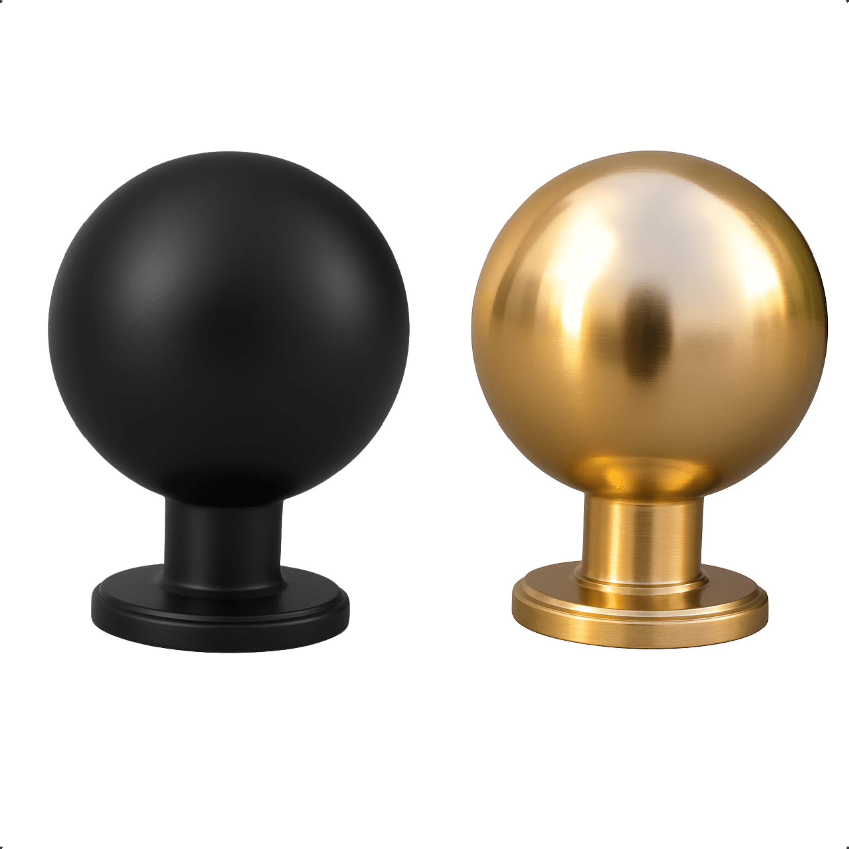 20X Deurknop 24mm Goud – Madison - BY MJM - GMJ70-20