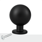 20X Deurknop 24mm Zwart – Madison - BY MJM - GMJ72-20