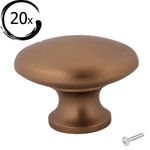 20X Deurknop 27mm Brons – Macon - BY MJM - GMJ50-20