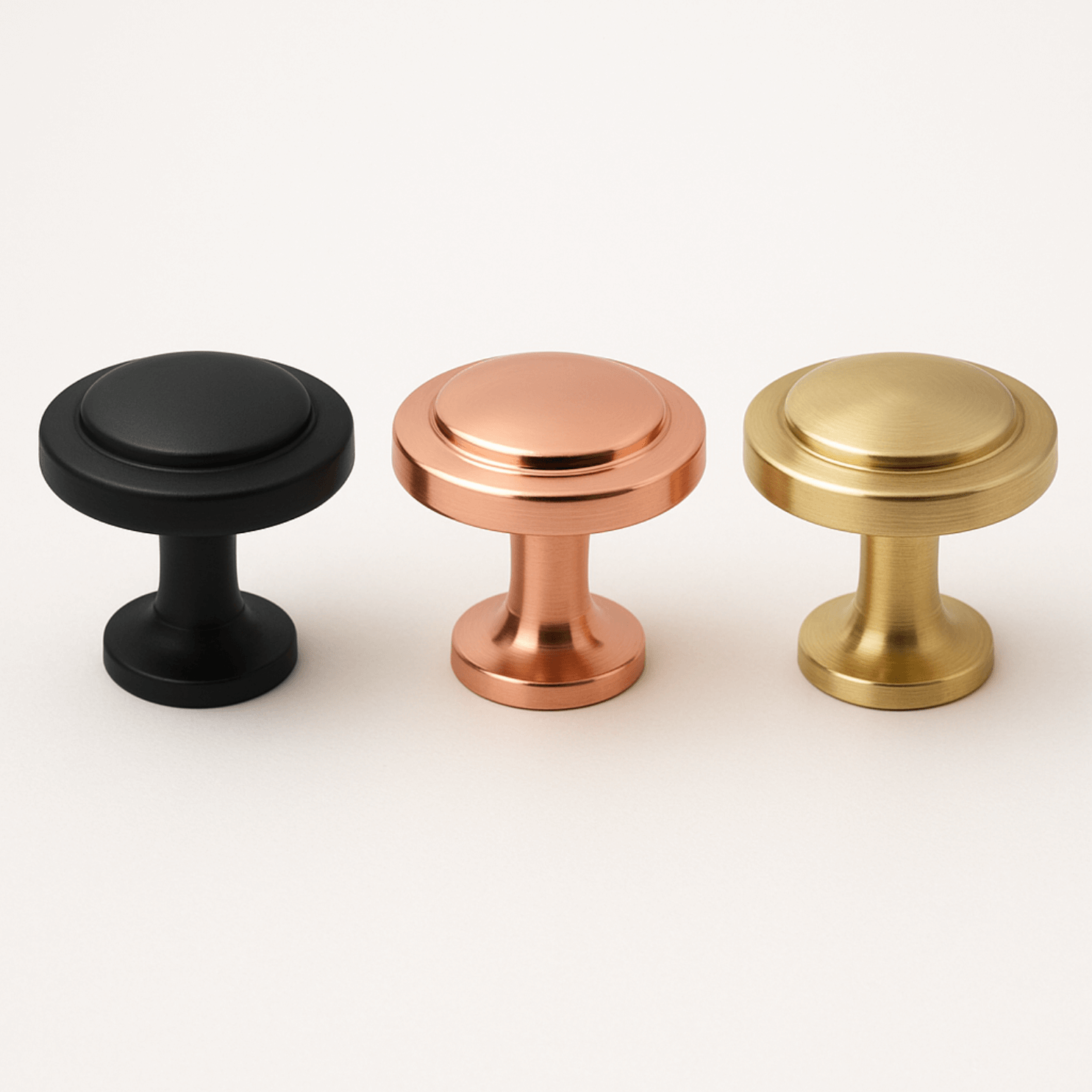 20X Deurknop 32mm Rose Goud – Memphis - BY MJM - GMJ25-20