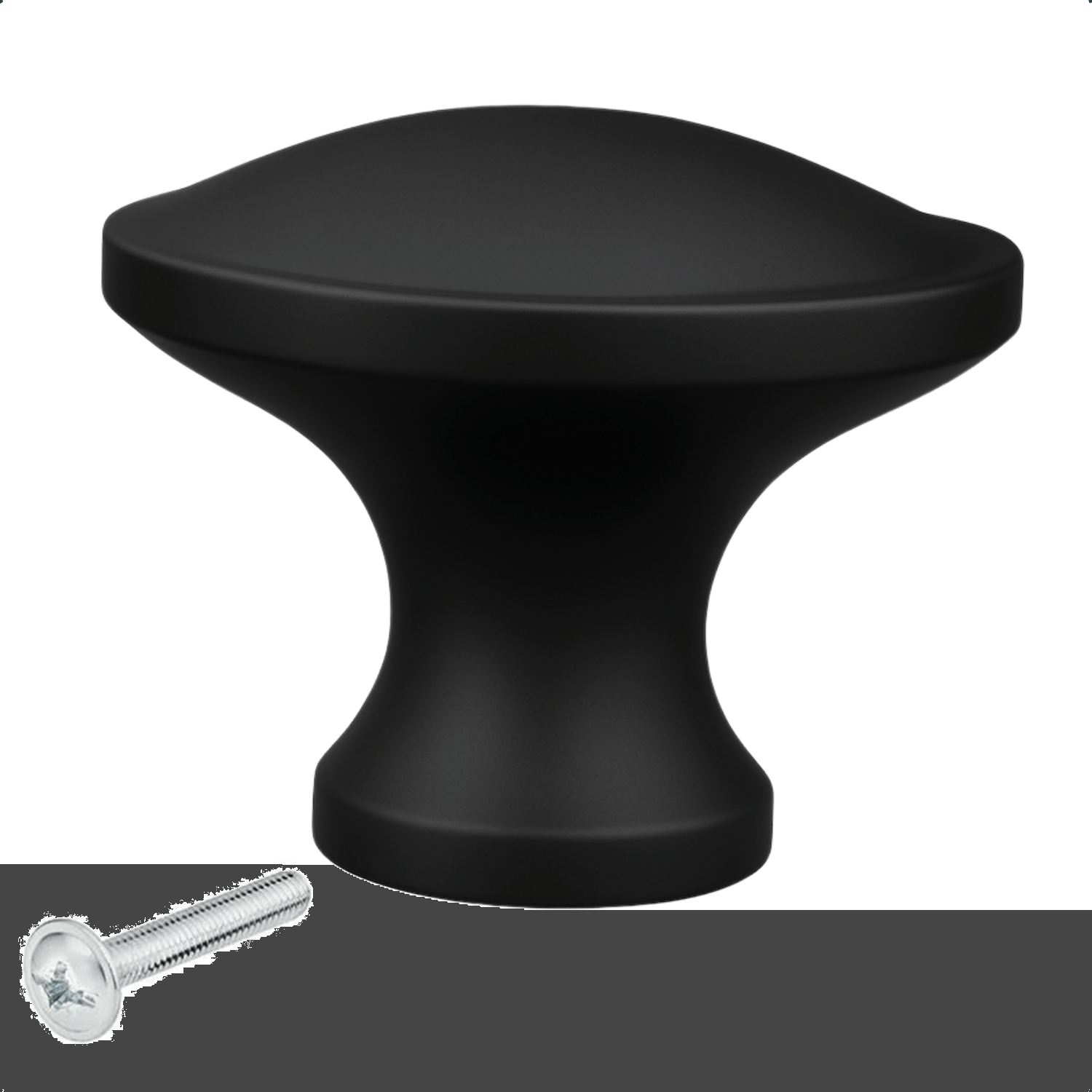 20X Deurknop 32mm Zwart – Rapid - BY MJM - GMJ93-20