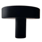 20X Deurknop 40mm Rond Zwart – Circle - BY MJM - GMJ30-20