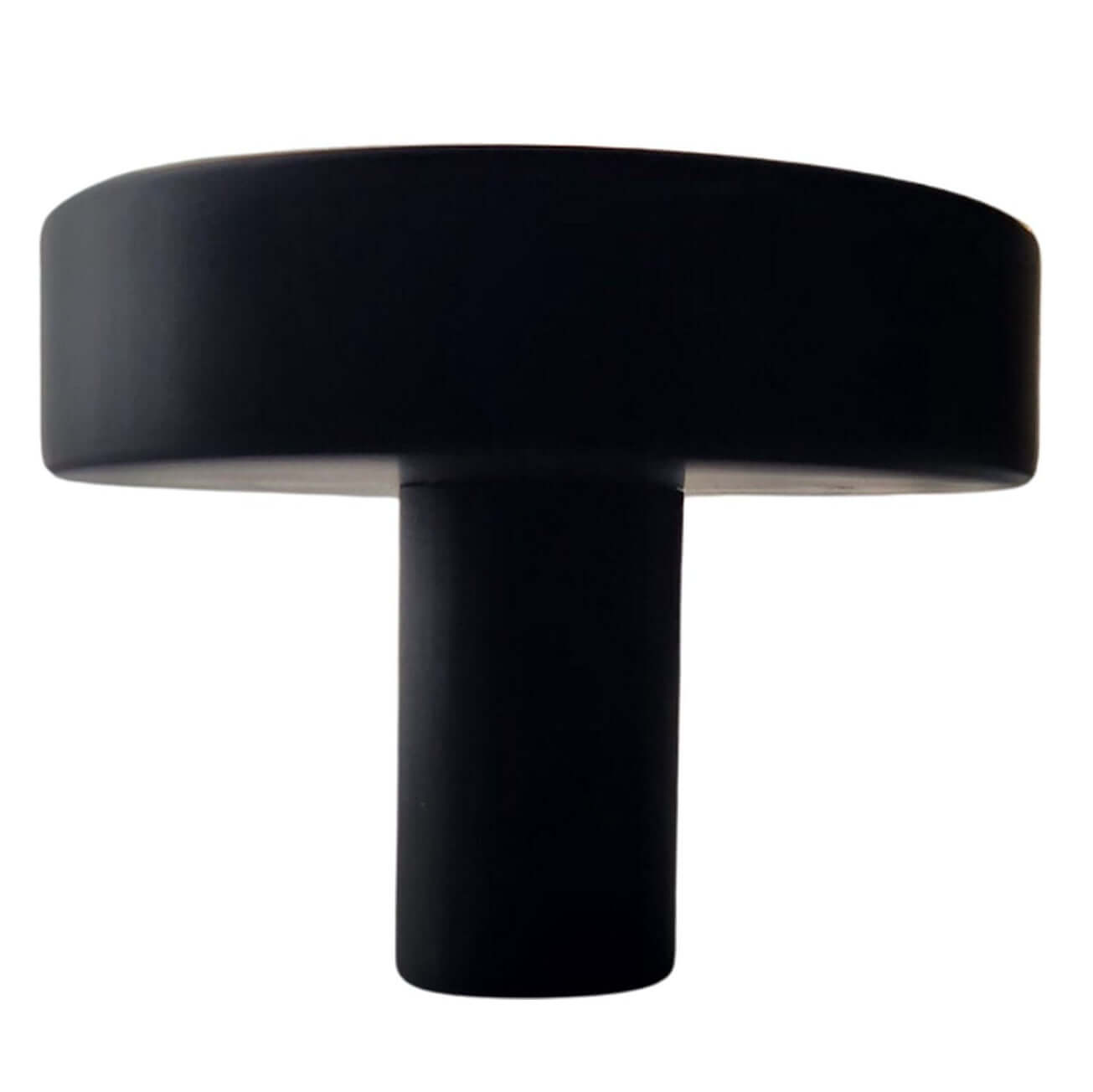 20X Deurknop 40mm Rond Zwart – Circle - BY MJM - GMJ30-20