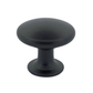 20X Deurknop Macon 27 mm – Aluminium Zwart - BY MJM - GMJ01-20