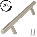 20X Handgreep 128mm RVS – Denver - BY MJM - GMJ45-20
