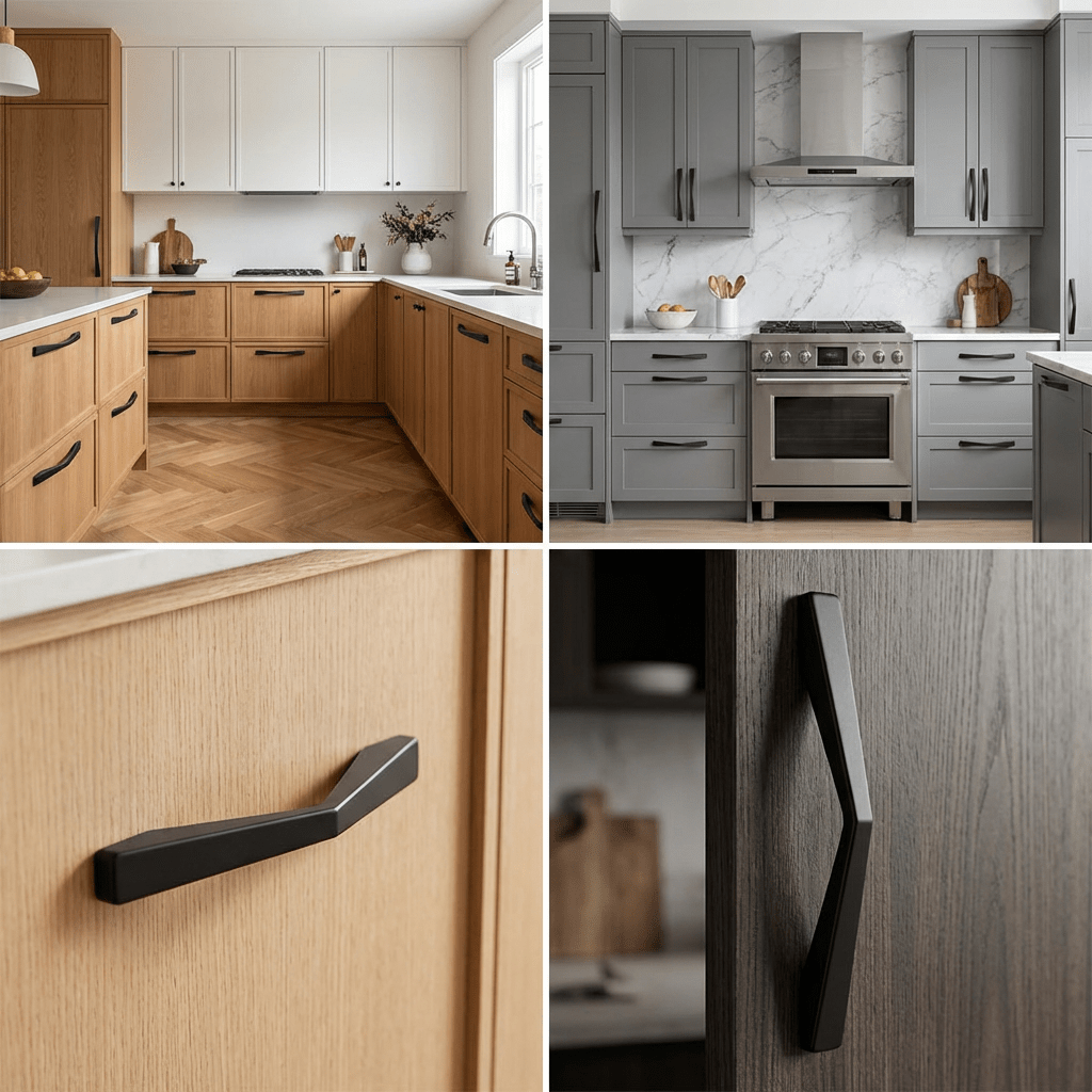 20X Handgreep 128mm Zwart – Ocean - BY MJM - GMJ119-20