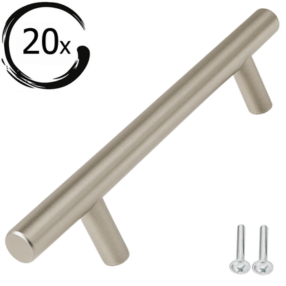 20X Handgreep 160mm RVS – Denver - BY MJM - GMJ85-20