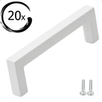 20X Handgreep 160mm RVS Wit – Dallas - BY MJM - GMJ61-20