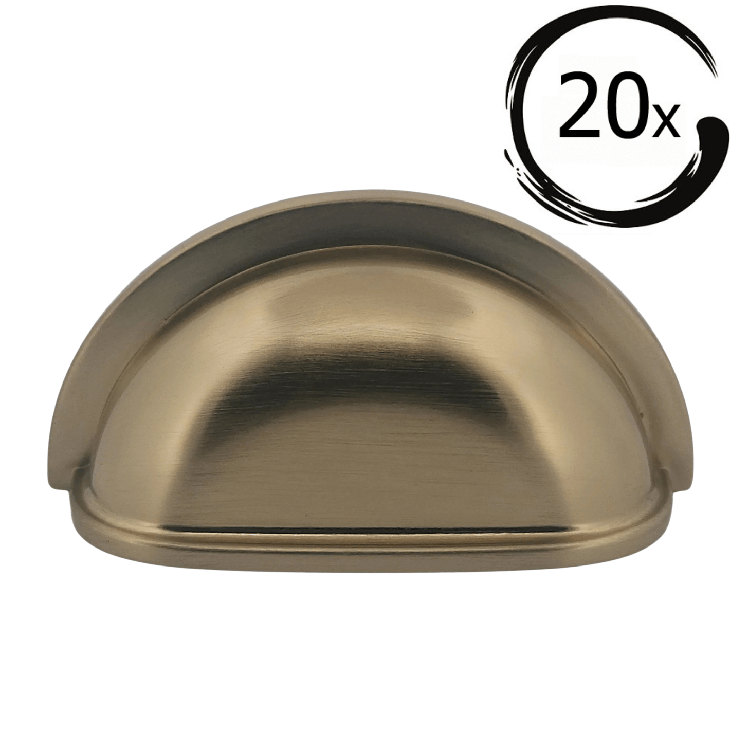 20X Komgreep 76mm Brons – Columbia - BY MJM - GMJ82-20