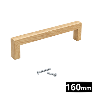 Handgreep 160mm RVS Eiken Look – Hickory