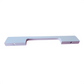 Handgreep Seattle 128 mm Aluminium Wit