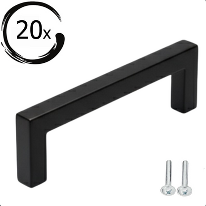 20X Dallas Handle 96 mm Stainless Steel Black
