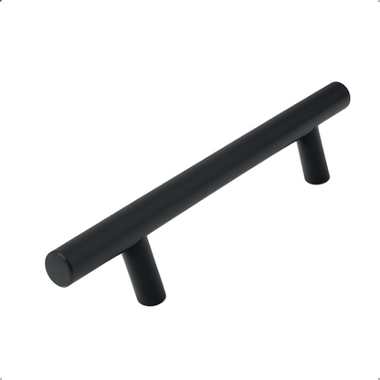 Handgreep Denver 96 mm RVS Zwart