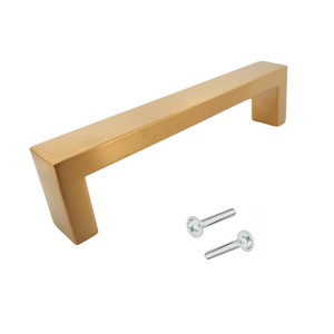 5X Handgreep Atlanta 128 mm RVS Goud