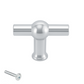 Furniture knob T-Handle black