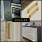 Handgreep Dallas 96 mm RVS Goud