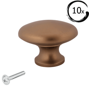 10X Deurknop Macon 27 mm Brons