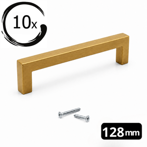 10X Handle 128mm Stainless Steel Gold – Dallas