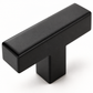 10X Meubelknop 50mm Zwart – Dallas