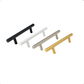 Handgreep Denver 96 mm RVS Zwart