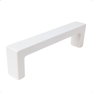 Handgreep Atlanta 96 mm RVS Wit