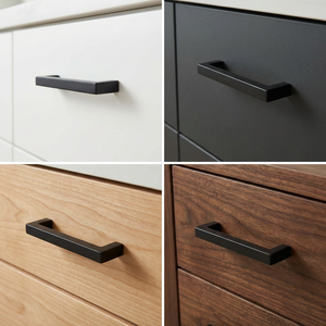 Handgreep 192mm RVS Zwart – Dallas