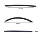Handgreep Chicago 160 mm Zwart