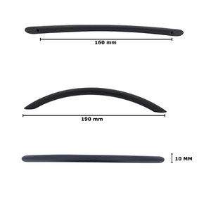 Handle 160 MM Matt black