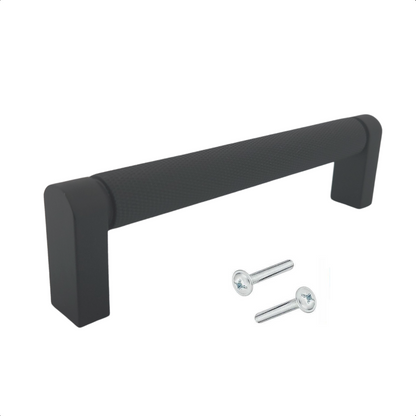 Handgreep Miami 128 mm RVS Zwart