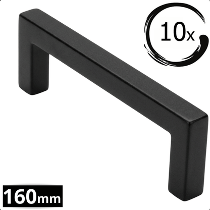 10X Handle Black 160 mm Black Dallas