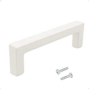 10X Handgreep Dallas 128 mm RVS Wit