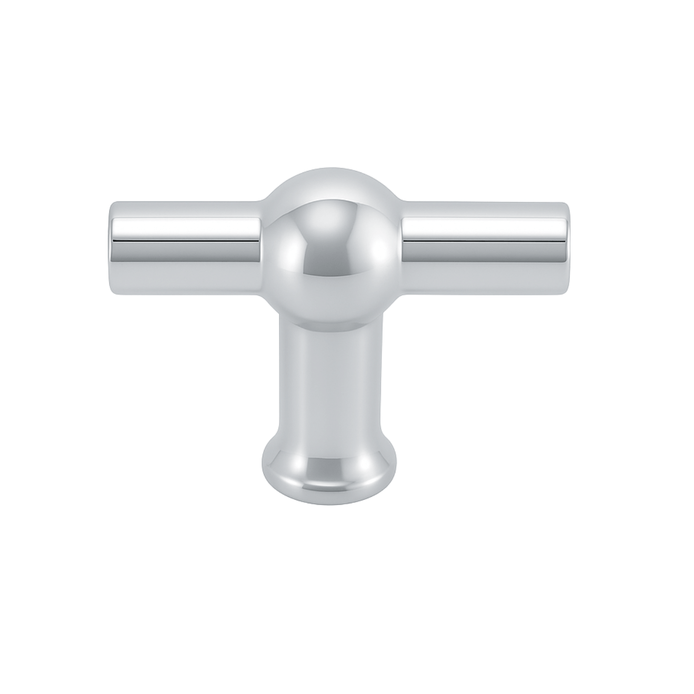 Deurknop Kansas 48 mm Chroom - BY MJM - GMJ54