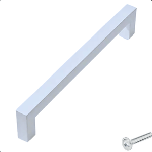 Handgreep 128mm Aluminium Wit – Twig - BY MJM - GMJ105