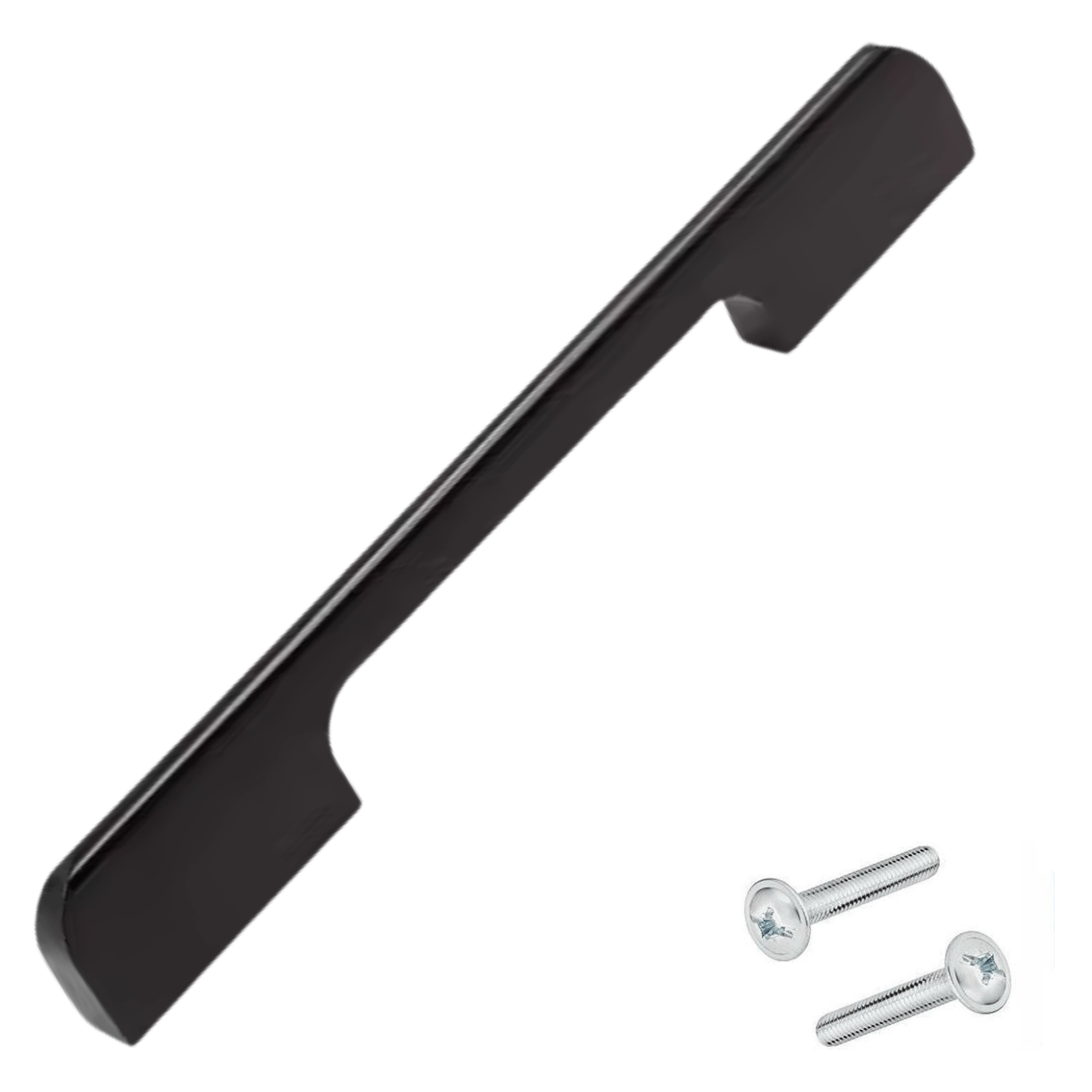 Handgreep 160mm Aluminium Zwart – Seattle - BY MJM - GMJ16