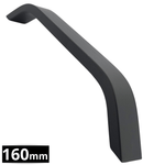 Handgreep 160mm Zwart – Tulsa - BY MJM - GMJ13