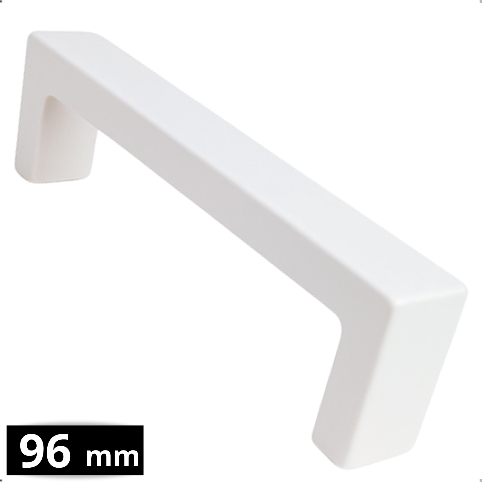 Handgreep 96mm RVS Wit – Atlanta - BY MJM - GMJ64