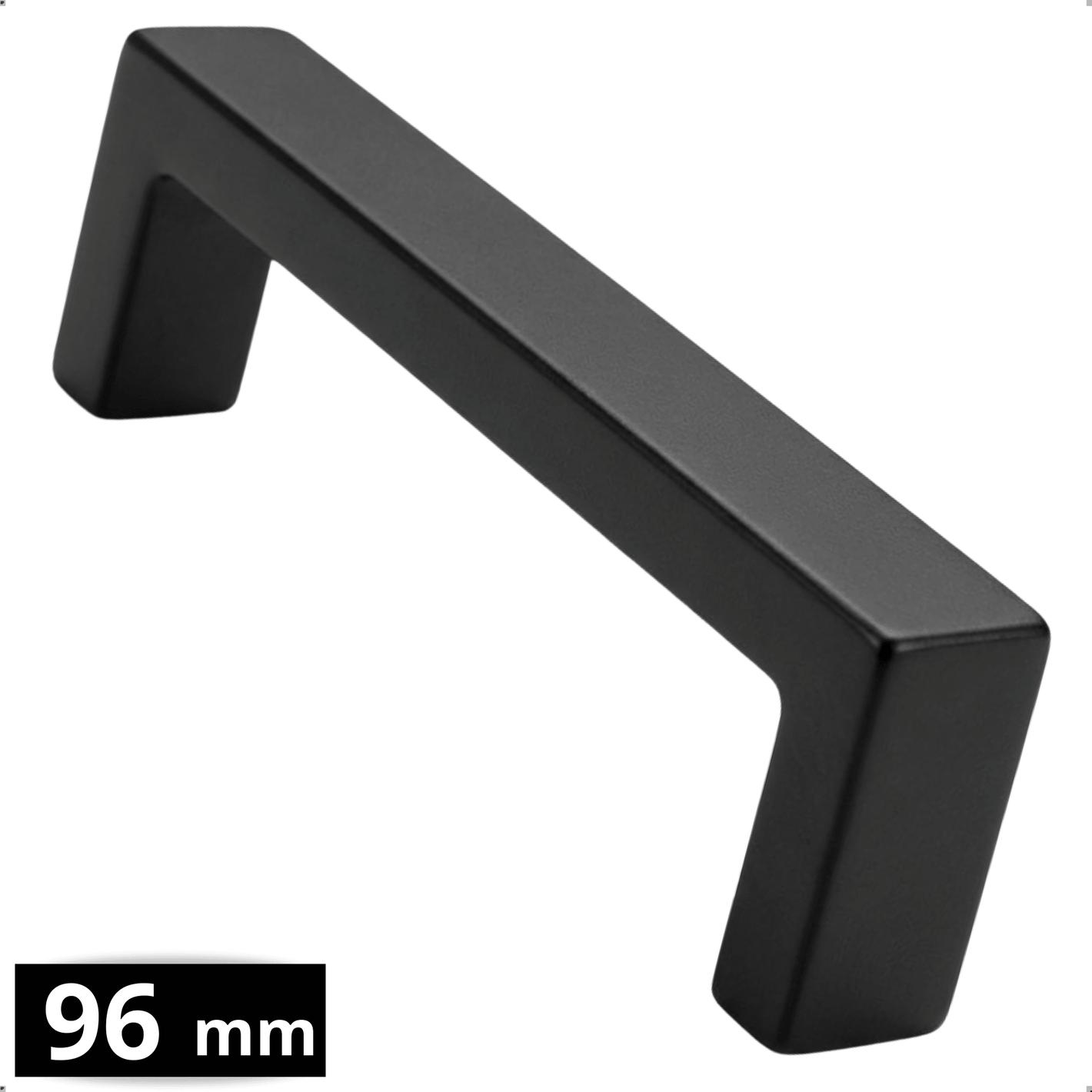 Handgreep 96mm RVS Zwart – Atlanta - BY MJM - GMJ55