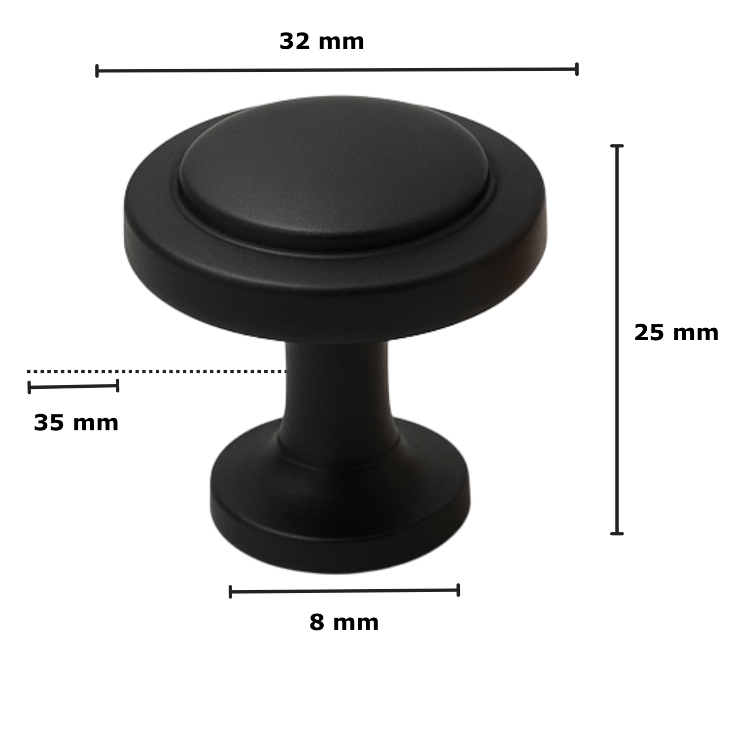 | Keukengrepen, kastgrepen, handvatten - BY MJM - GMJ24