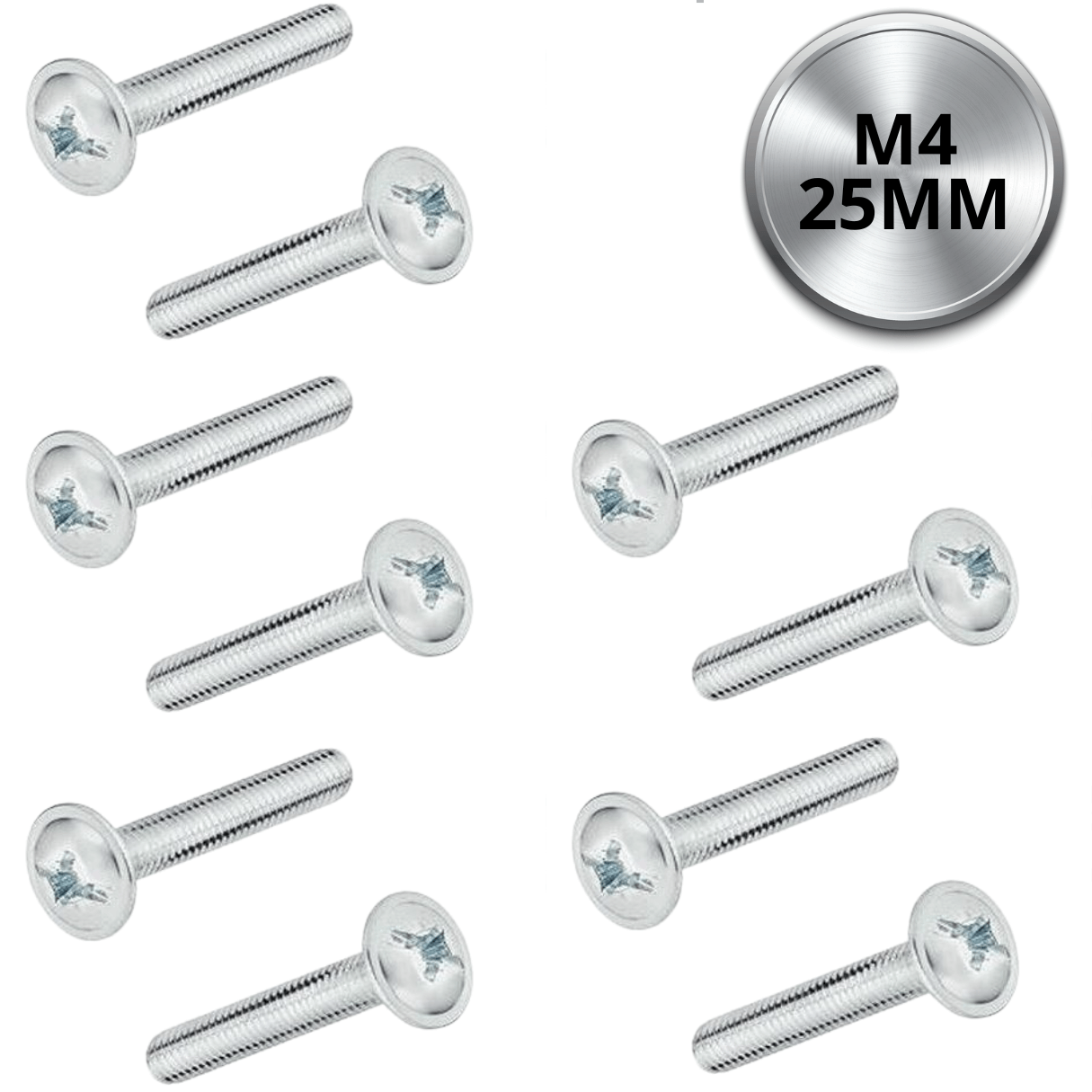 Schroeven M4*25mm - BY MJM - M4X25