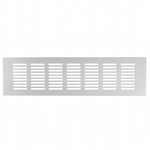 Ventilatierooster Zilver 500x80 Aluminium - BY MJM - MM03